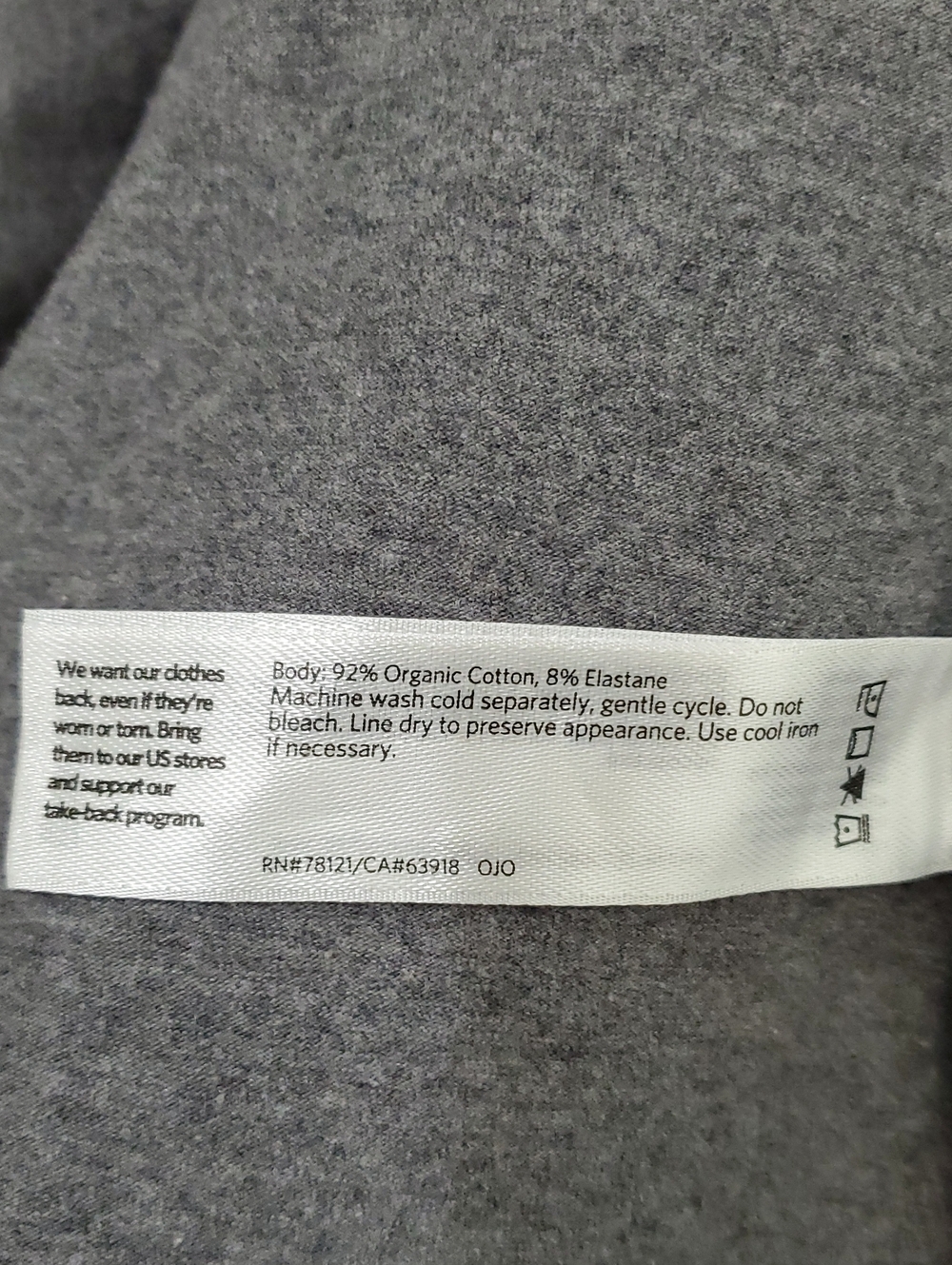 Eileen Fisher Organic Cotton Shift Dress, Size Small, NWOT - Picture 7 of 8
